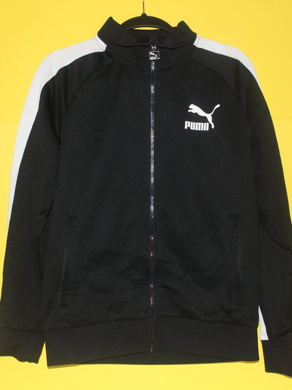 PUMA T7 MEN'S TRACKJACKET, BLACK SIZE S       READ THE DESCRIPTION
